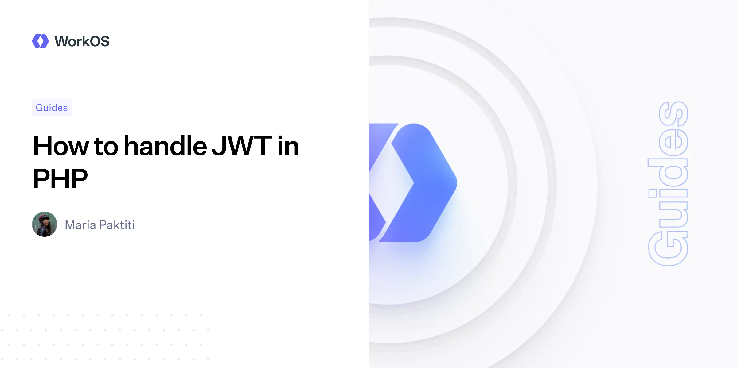 How to handle JWT in PHP — WorkOS