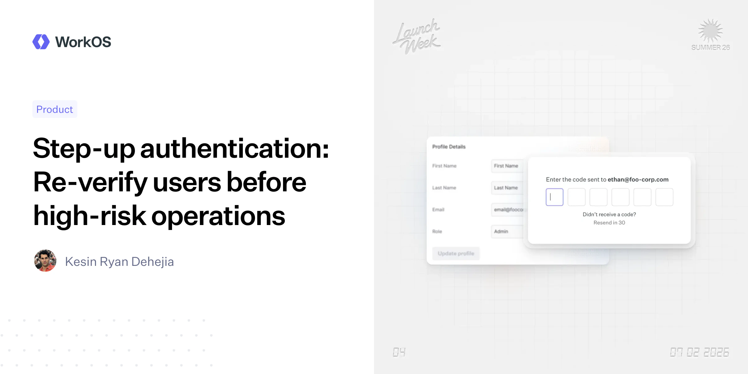 Step-up authentication: Re-verify users before high-risk operations ...