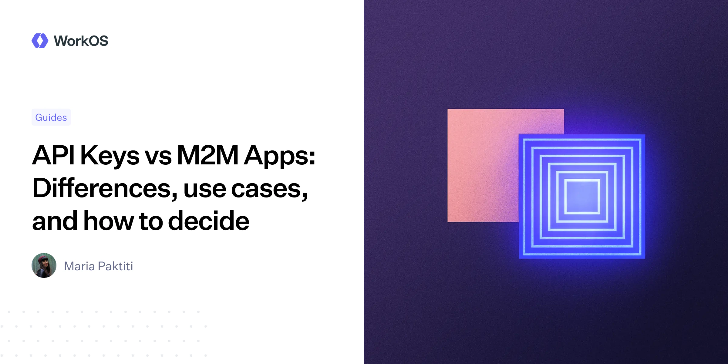 Api M 2 API Keys vs M2M Applications: Differences, use cases, and how to decide ...