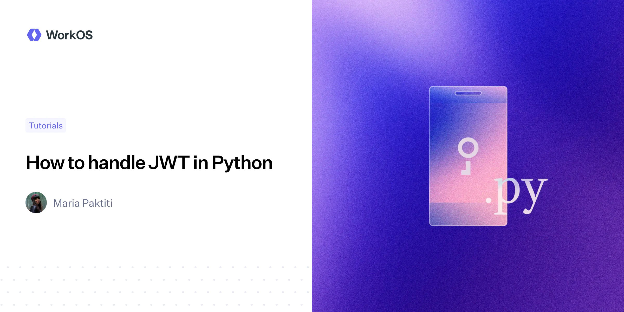 pycharm - python - pyjwt encode error rs384 algorithm... How to handle JWT in Python — WorkOS