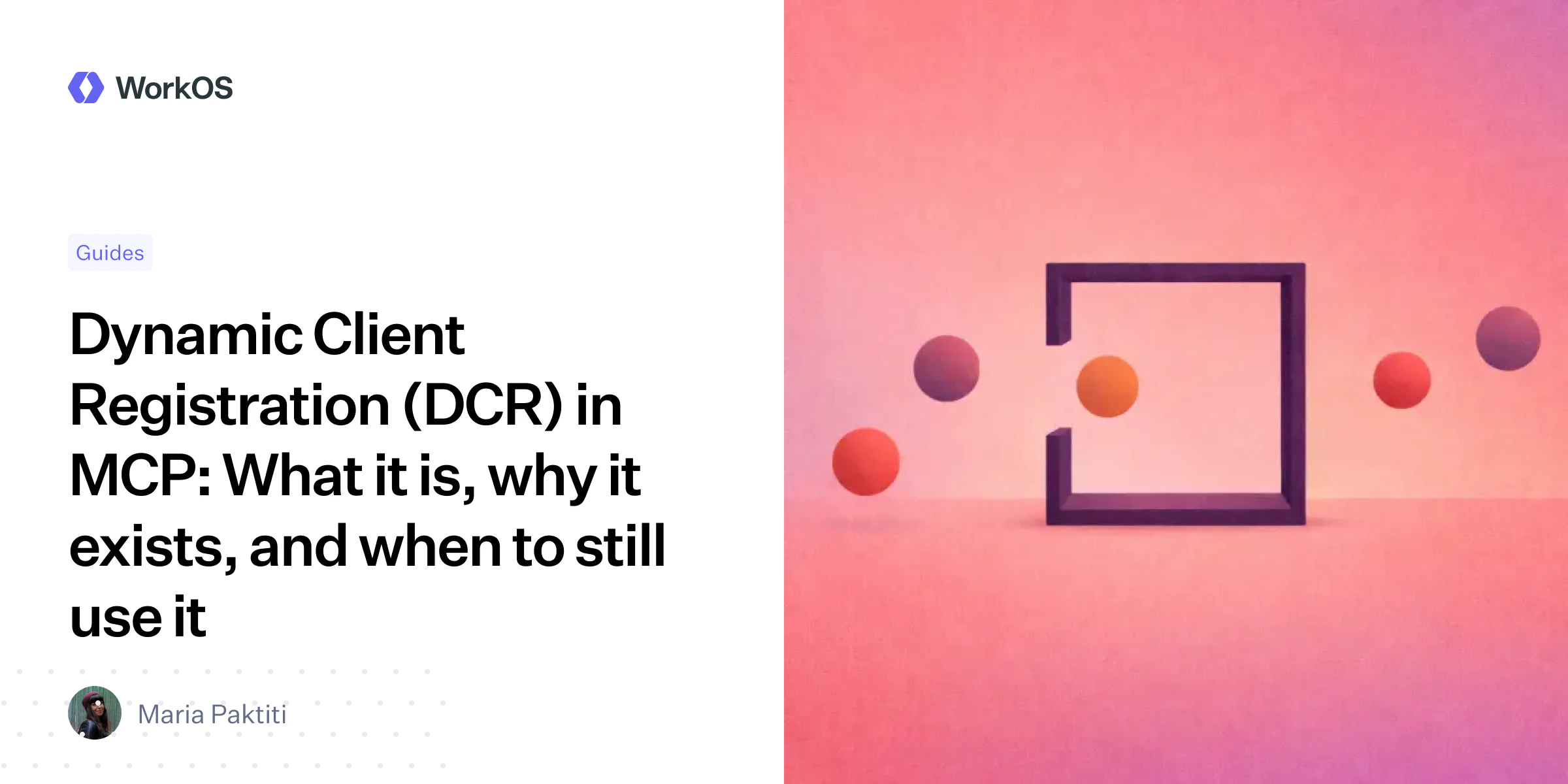 Dynamic Client Registration (DCR) in MCP: What it is, why it exists ...