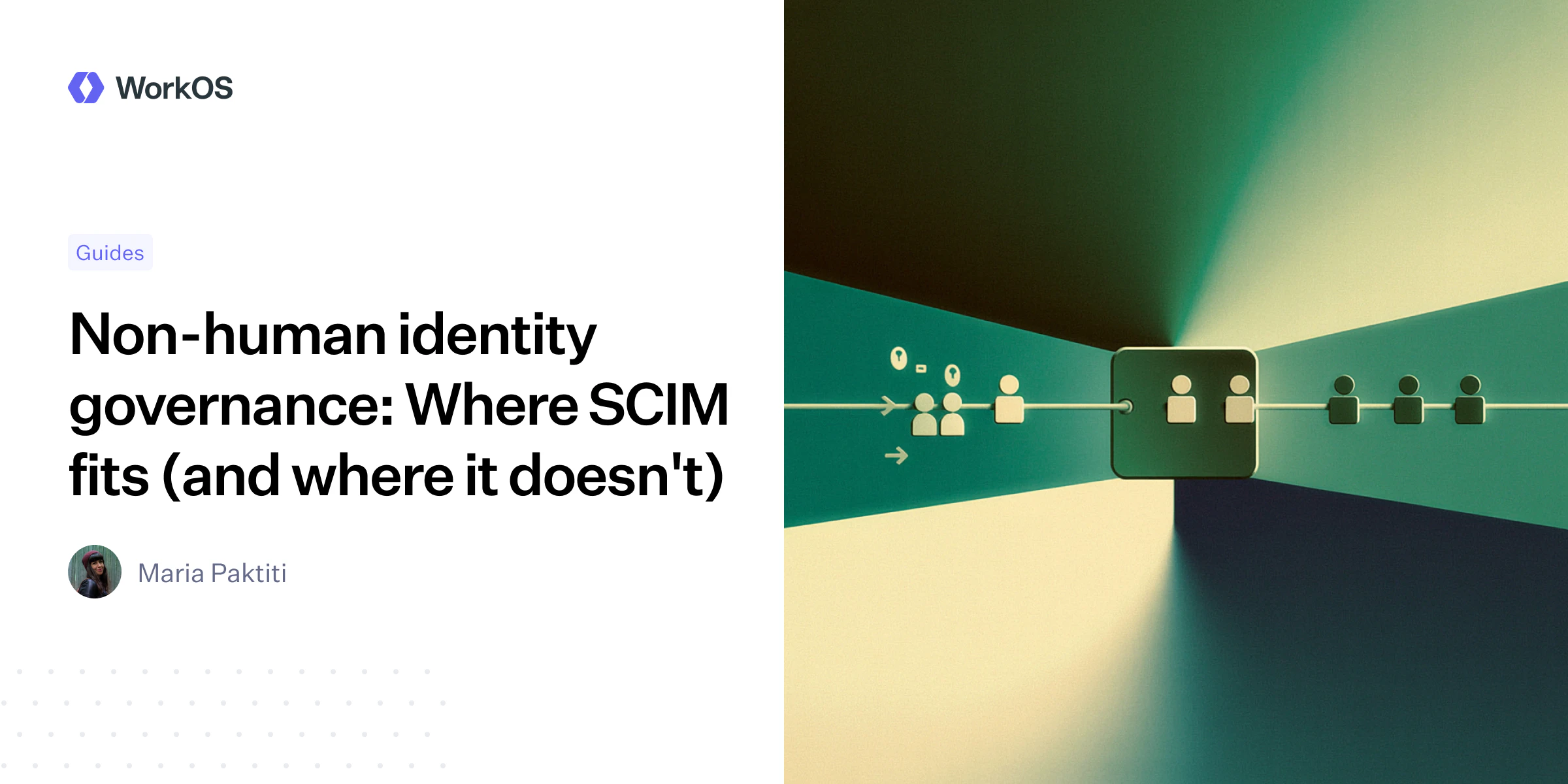 Non-human identity governance: Where SCIM fits (and where it doesn't)