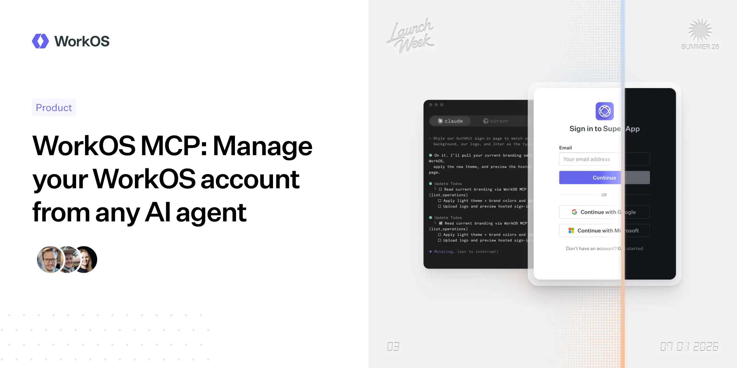 WorkOS MCP: Manage your WorkOS account from any AI agent — WorkOS