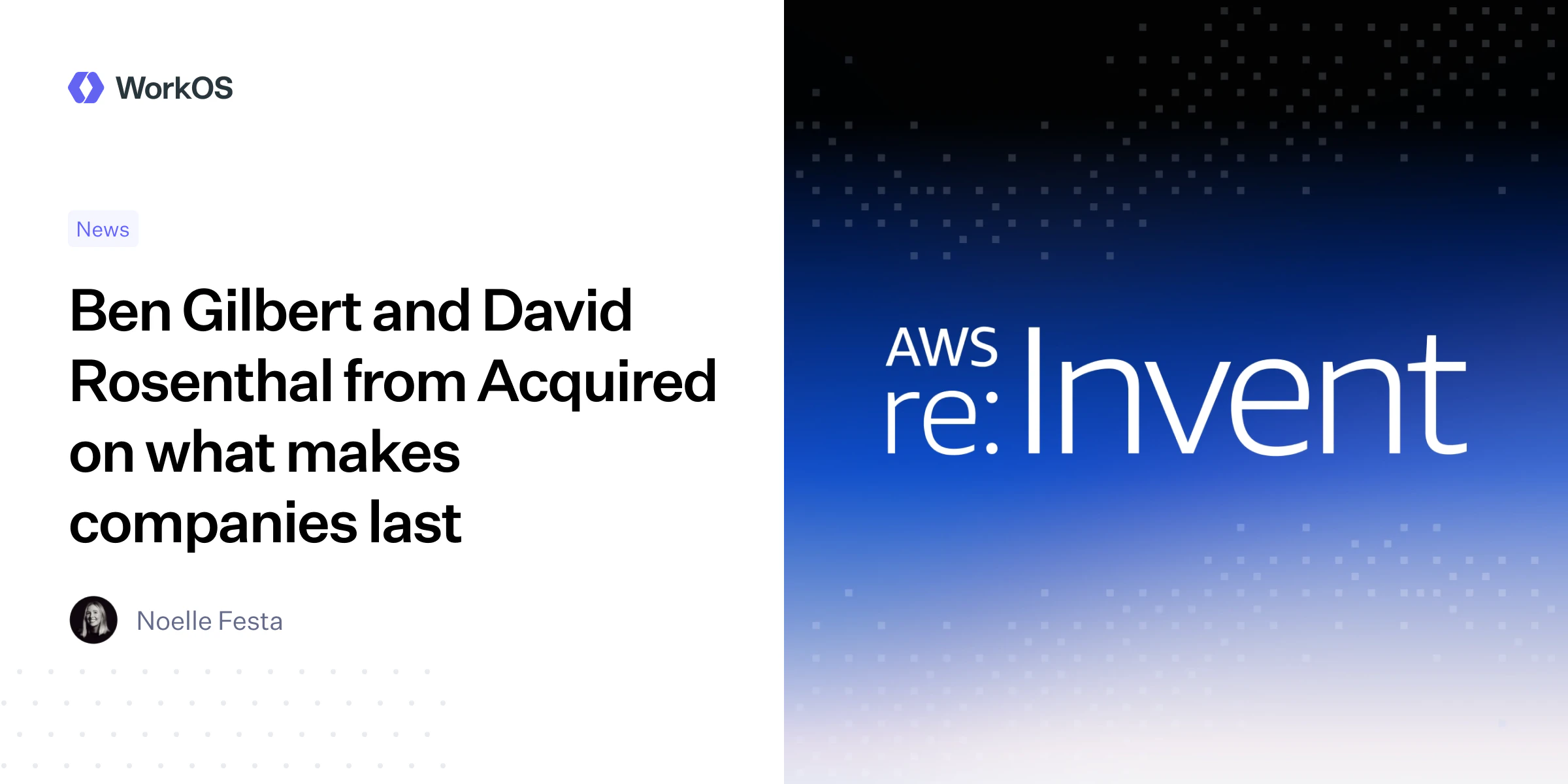 Ben Gilbert and David Rosenthal from Acquired on what makes companies ...