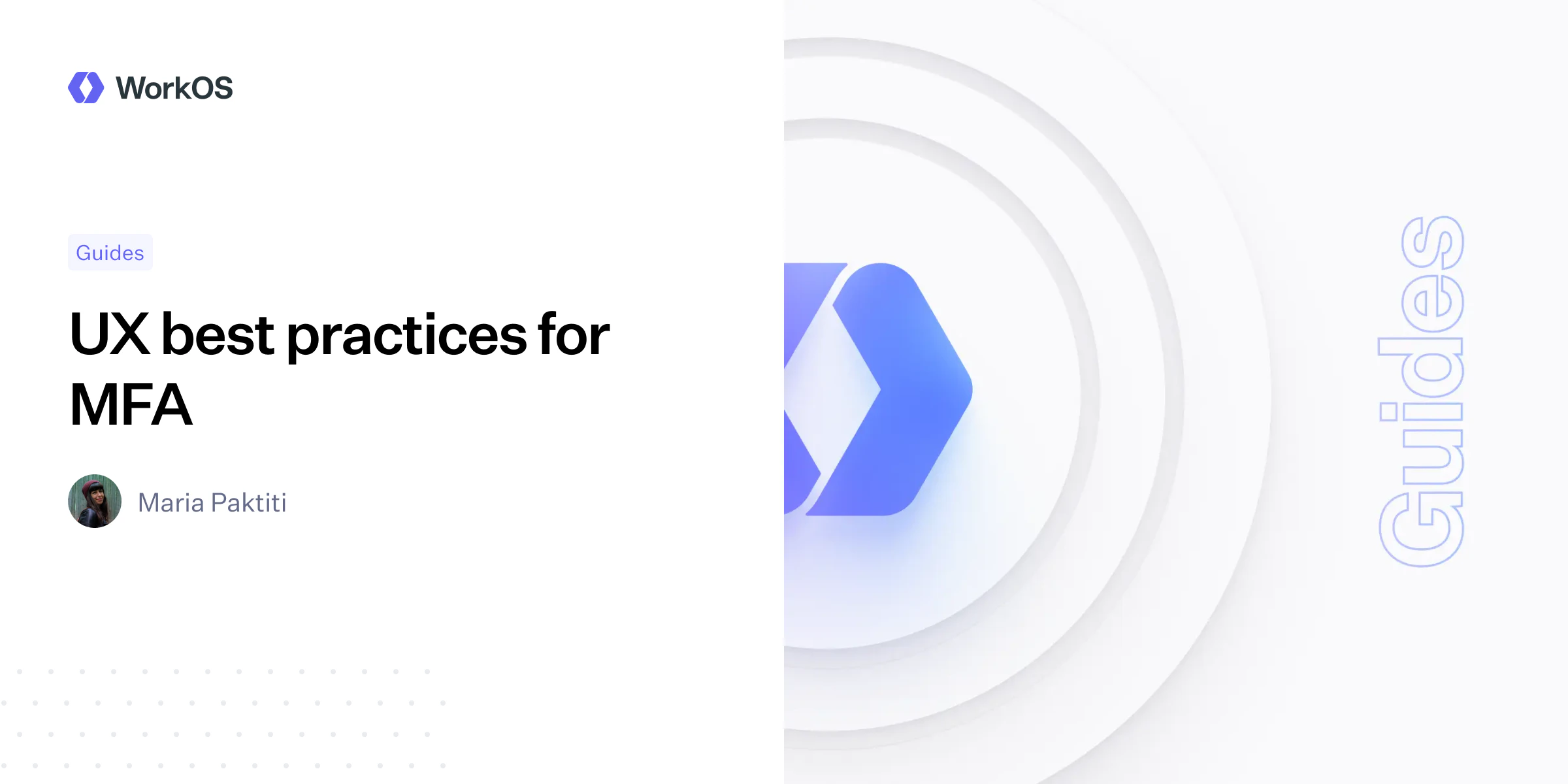 UX best practices for MFA — WorkOS