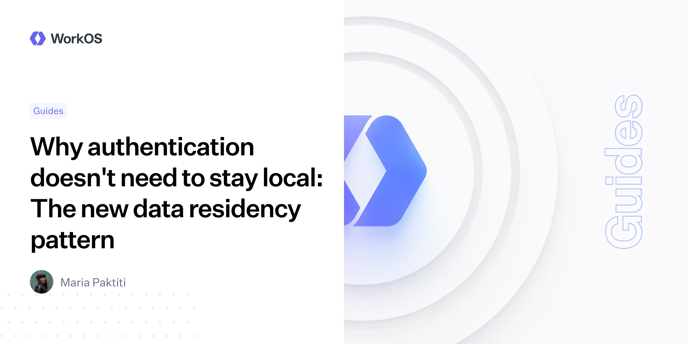 Why authentication doesn't need to stay local: The new data residency ...