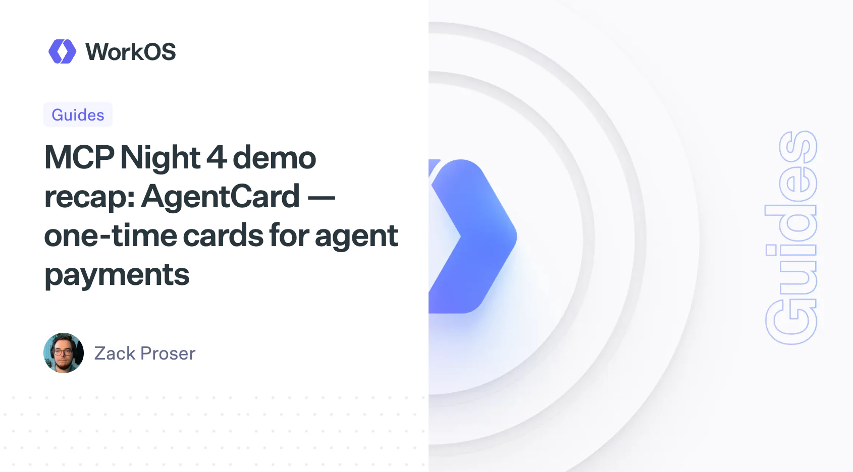 MCP Night 4 demo recap: AgentCard — one-time cards for agent payments ...