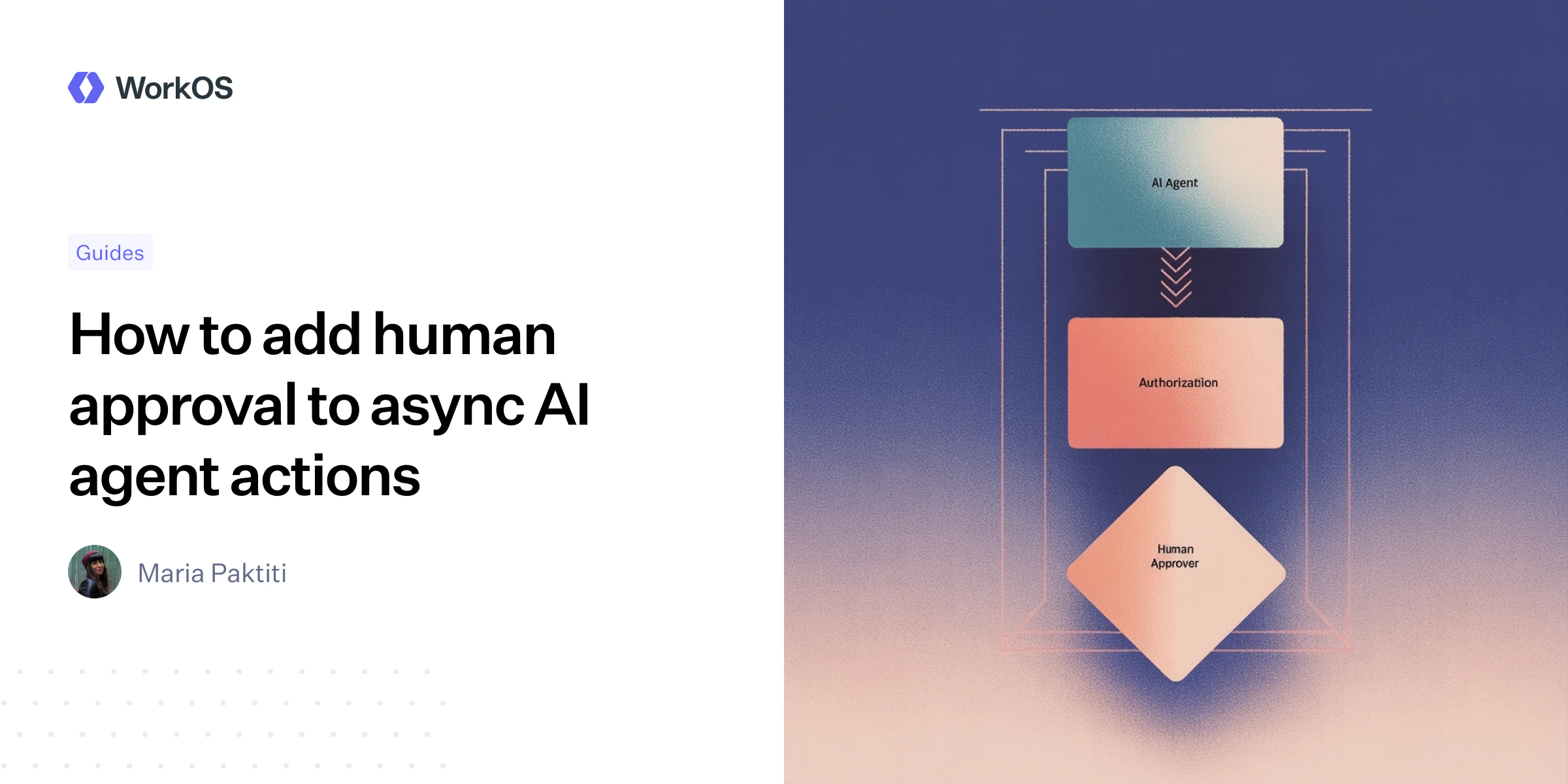 How to add human approval to async AI agent actions — WorkOS