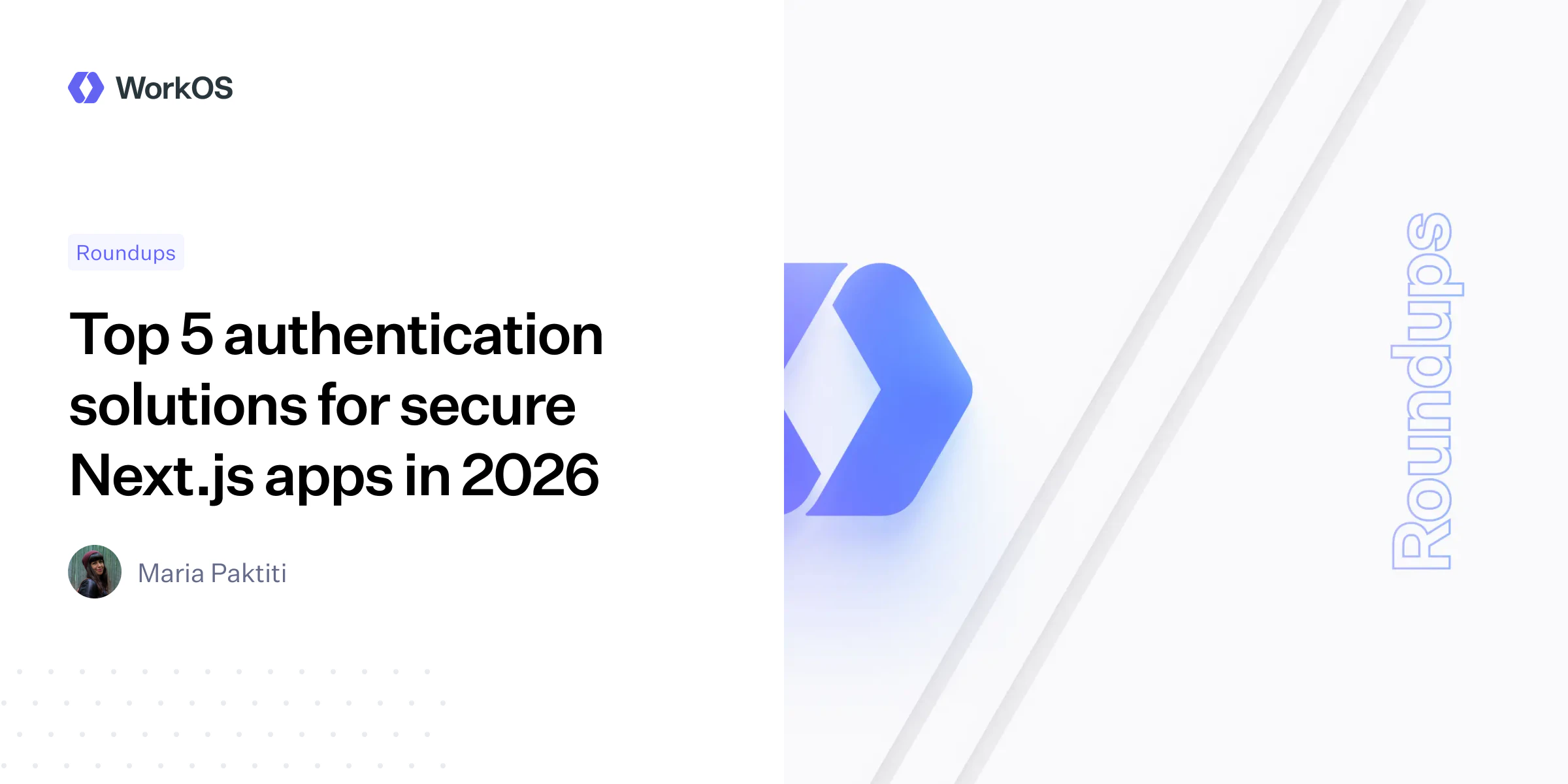 Top 5 authentication solutions for secure Next.js apps in 2026 — WorkOS