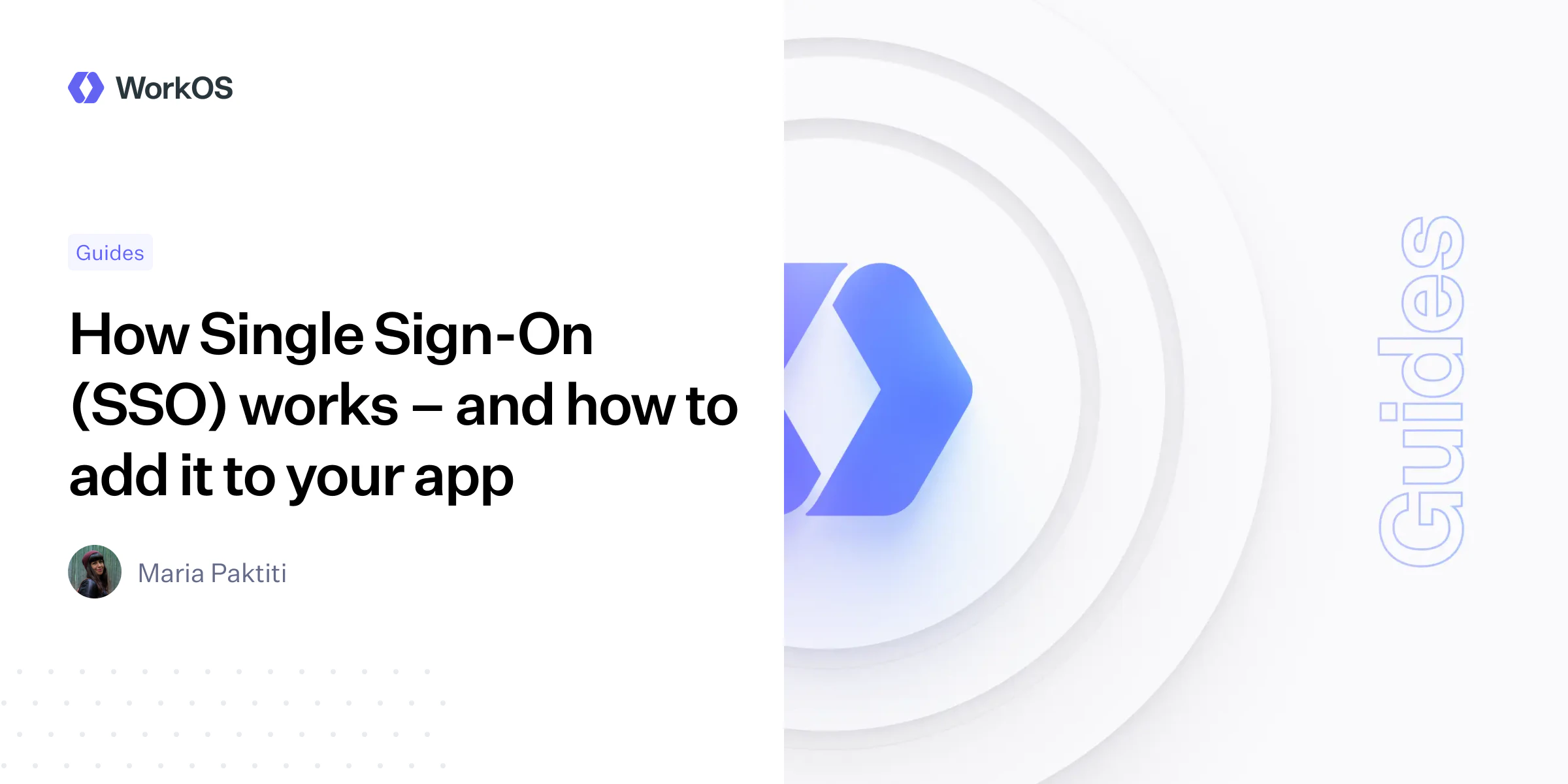 How Single Sign-On (SSO) works – and how to add it to your app — WorkOS