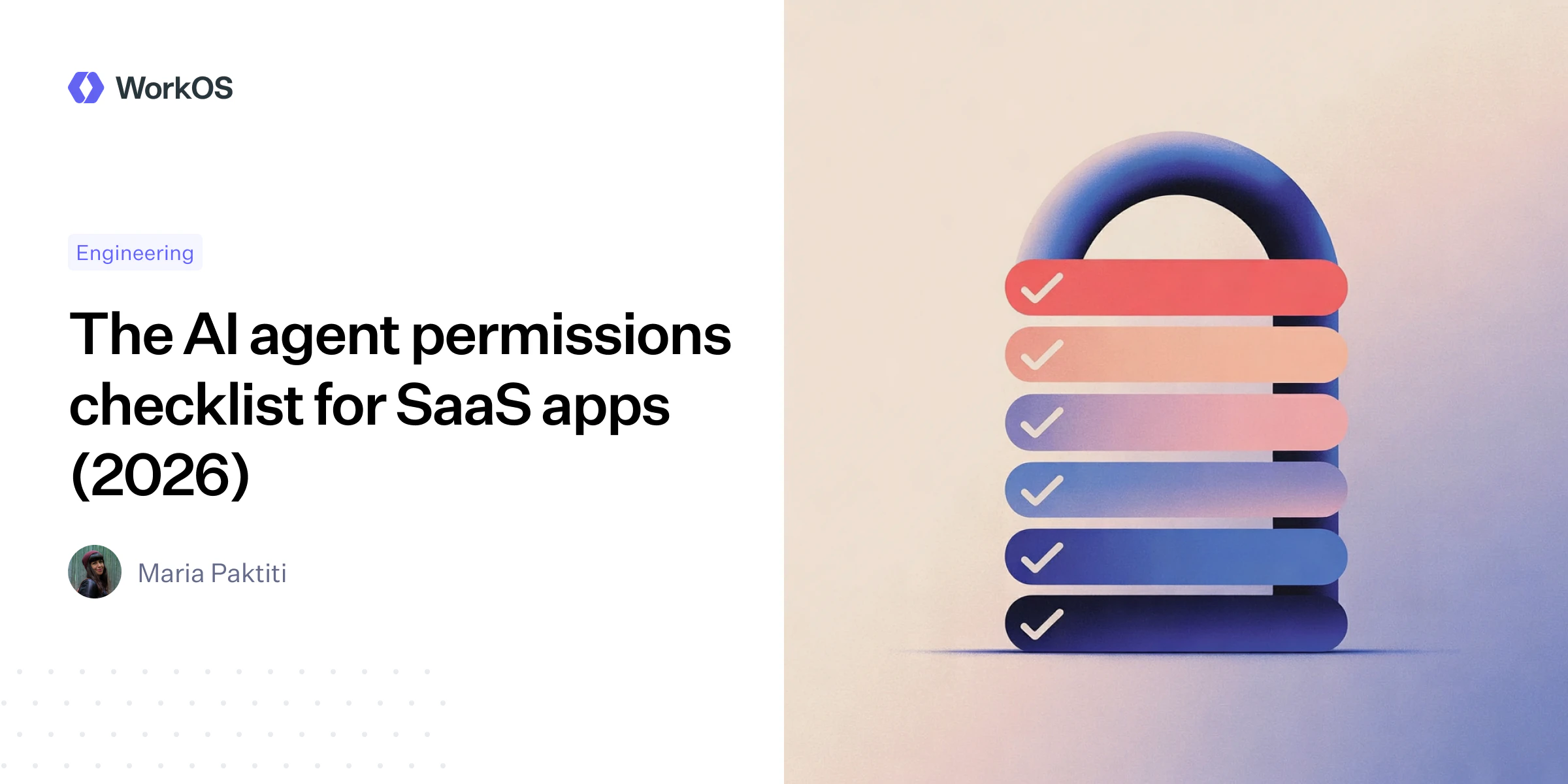 The AI agent permissions checklist for SaaS apps (2026)