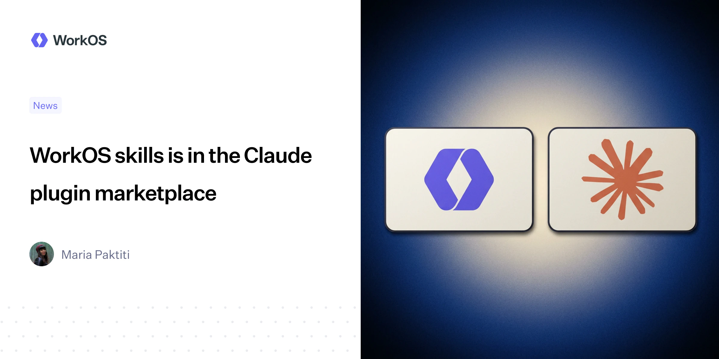WorkOS skills is in the Claude plugin marketplace — WorkOS